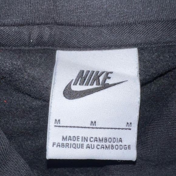 Nike Sportswear Fantasy Creature Hoodie Black Medium - Picture 4 of 5